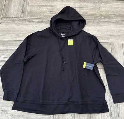 Tek Gear Ultrasoft Fleece Hoodie Plus Size Womens Clothing Size 2X Black - Image 1 of 4