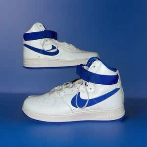 Nike Air Force 1 Hi Retro Qs Game Royal Us.9.5 743546-103 2015 usado en excelente estado LNC - Imagen 1 de 8