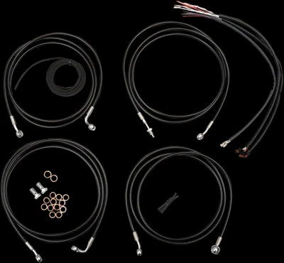 Kit de controles de manillar LA Chopper 12-14 pulgadas negro Street Glide Special 14-15 Foto 1 de 3