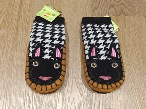 JOE BOXER 2-PACK Twin Toddler Matching Doggy Slipper Socks, Multi Color, OSFM - Picture 1 of 3