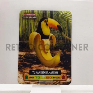 LAMINCARD ITALIAN BRAINROT DIRAMIX Cards 2025 - 124 Tukanino Bananino - Picture 1 of 1