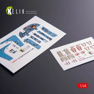 SU-24 interior 3D decals for Trumpeter scale model kit KeliK K48025 Scale 1:48 - Bild 1 von 24
