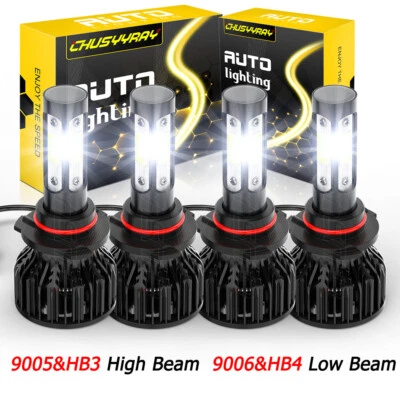 Combo de bombillas LED para Scion tC 2005 2006 2007-2008 9006 9005 Foto 1 de 4