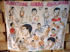 GHANA WERBUNG FÜR EINEN TRADITIONELLEN HEILER ADVERTISING TRADITIONAL HEALER