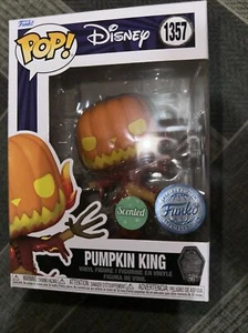 Funko Pop Disney Nightmare Before Christmas Pumpkin King Scented #1357 - Picture 1 of 7