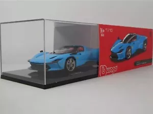 Burago BBurago Ferrari Daytona SP3 techo cerrado azul 2022 1/18 18-16920 + VET - Imagen 1 de 5