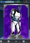 2016 Topps Star Wars Digital Card Trader Tier 7 Purple Base Cad Bane Clone Wars