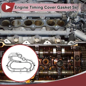 Engine Timing Cover Gasket Set No.31251345 for Volvo 3.0L 3.2L 1 Pcs Engine - Picture 1 of 8