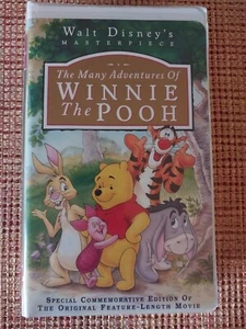 The Many Adventures of Winnie the Pooh (VHS, 1996) Clamshell Case NEW, Sealed - Picture 1 of 4