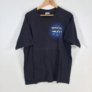 VINTAGE Liquid Blue WCW GOldberg Who's next 1998 black mens size L 060774 - Picture 1 of 12