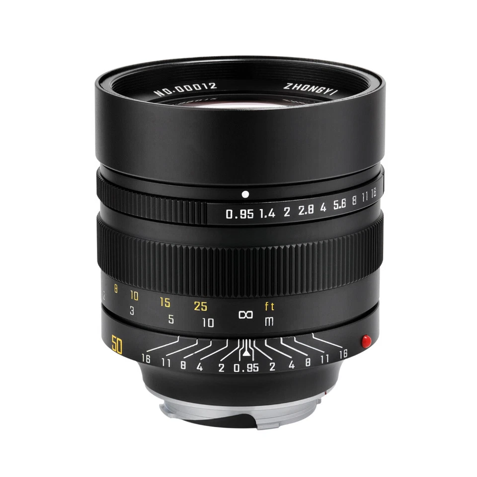 Zhongyi Mitakon Speedmaster 50mm f/0.95 Full Frame Lens For Leica M M240 M3 M6 - Image 1 of 4