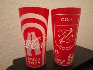 Coca-Cola - Sammelbecher - Olympia 2024 - Paris 2024 - GOLF - Bild 1 von 1