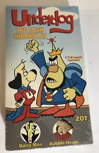 Underdog The Alien Chronicles VHS Tape Sealed - Picture 1 of 3