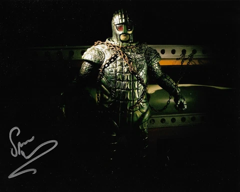 Spencer Wilding  DOCTOR WHO Ice Warrior Signed Autograph 10 x 8 COA 24239 Cover