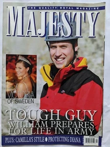 Majesty Magazine Tough Guy William Victoria of Sweden Camilla's Sty January 2006 - Picture 1 of 3