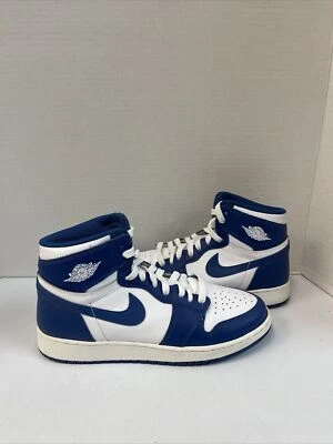 Jordan 1 High OG BG Storm Blue 2016 Size 7Y Used 575441-127 - Image 1 of 4