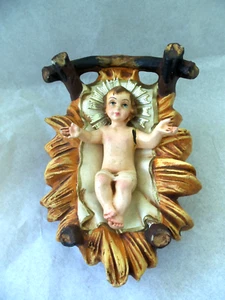 Belén de Colección Niño Jesús en Creche ¡MÁS GRANDE! ITALIA! 4" de ALTO! 6" LARGO! - Imagen 1 de 13