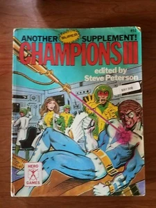 Hero Games: Champions RPG Softcover Ergänzung - CHAMPIONS III - Bild 1 von 1