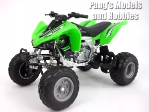 Kawasaki KFX 450R ATV (Quad Bike) 1/12 Scale Diecast and Plastic Model - Green - Picture 1 of 4