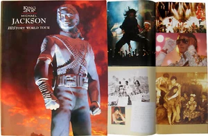 Michael Jackson Programme HISTORY TOUR Program GIANT JAPAN 1996 - Imagen 1 de 4