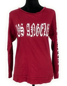 Camisa de algodón roja para mujer On Fire talla M - Imagen 1 de 5