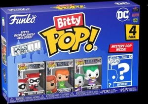 8163612 Merchandising Dc Comics: Funko Pop! Bitty POP - Harley Quinn 4PK - Imagen 1 de 1