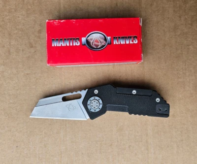 Cuchillo Plegable Mantis MT-9 Pit Boss Hoja Pie de Oveja 2.375", Mangos G10 Foto 1 de 4