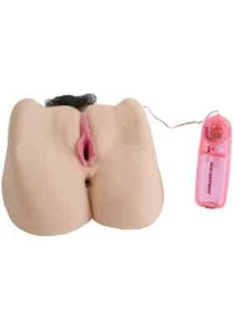 Doc Johnson - Sasha Grey Deep Penetration Vibrating Pussy Ass Torso Masturbator - Bild 1 von 2