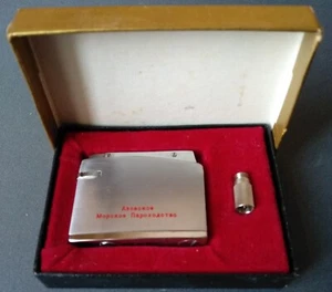 SELTENES VINTAGE SOWJETISCHES UDSSR GASFEUERZEUG "AZOV STEAMSHIP COMPANY" - Bild 1 von 5