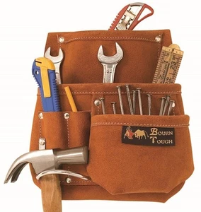 Bolsa de herramientas de cuero gamuza de capacidad extra - Imagen 1 de 1