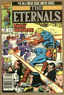 Eternals 8 (1985 Marvel) VF+ - Image 1 of 2