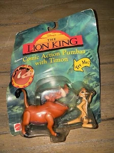 Disney TheLion King Comic Action Pumbaa With Timon " New " Sealed Packaged + 6 - Picture 1 of 6