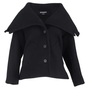 Chaqueta Jacquemus Le Caban Caruso en Lana Virgen Negra - Imagen 1 de 3