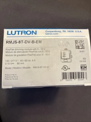 Lutron Vive RMJS-8T-DV-B-EM 0-10v Foto 1 de 2