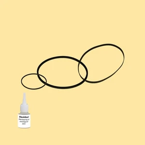 Riemen Öl = Kit 5 für Aiwa AF-5300 Tape Deck Compact System - Picture 1 of 5