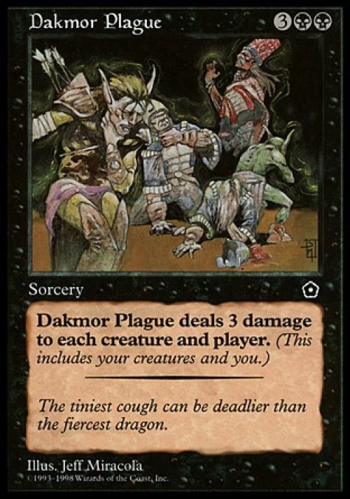 Dakmor Plague - Near Mint MTG Portal Second Age - Image 1 of 1