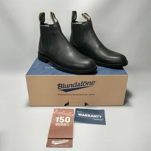 Blundstone # 1901 Black Dress Ankle Chelsea Boots Mens Size 6 US NIB - Picture 1 of 7