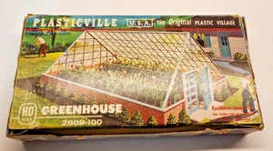 Plasticville HO 1:87 No. Años 50-60 De Colección Invernadero con flores 2609-100 - Imagen 1 de 3
