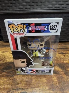 JSA Signed Karen Strassman Bleach Soi Fon Funko Pop! #1827 - EE Exclusive - Picture 1 of 6