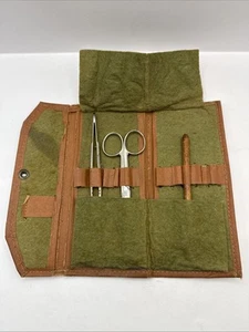 Antique school biology dissection kit.  Spencer Lens Co. - Picture 1 of 9