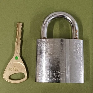 ABLOY PL330 Vorhängeschloss - ordentlicher Zustand mit 1 Schlüssel - Bild 1 von 8