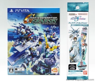 SD Gundam G Generation Genesis PS VITA (with Bookmark) [Japan] PlayStation VITA - Image 1 of 4