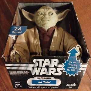 Tiger Electronics 2004 Ask Yoda Figure New - Picture 1 of 3