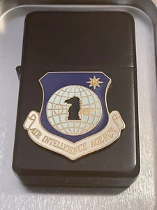 Military Star Lighter The Air Force Intelligence, Surveillance Black Matte - Picture 1 of 8