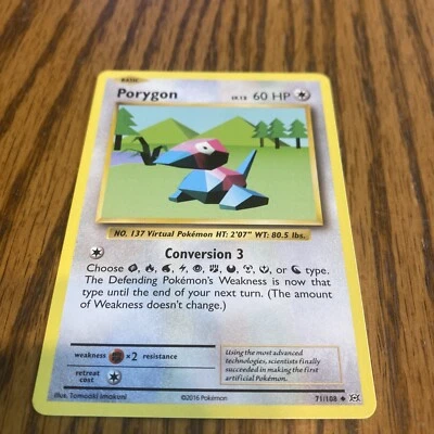 Pokémon TCG Porygon XY Evolutions 71/108 Regular Uncommon - Image 1 of 2