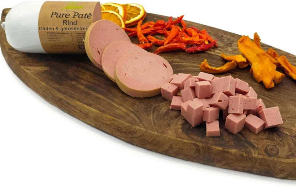 Paw Natural Hundewurst schnittfest | 400g | Gluten- & getreidefrei - Bild 1 von 1