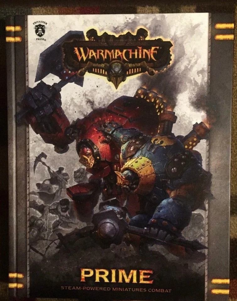 Warmachine prime Steam Powered Miniatures Combat Hardback Roleplaying Book - Image 1 of 1