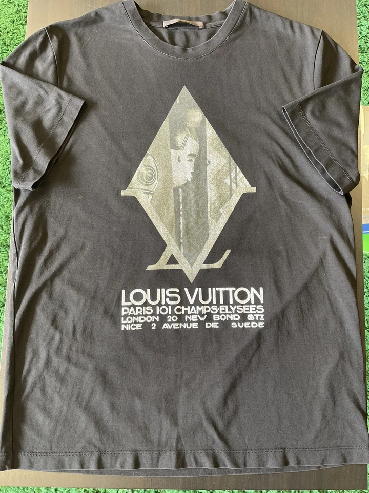 路易威登男式 XL 钻石地址 Afircan Art LV 状况良好 🔥 — 第 1/4 张图片