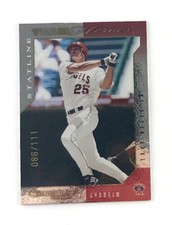 2003 Donruss Team Heroes Stat Line #14 Troy Glaus Anaheim Angels /111