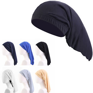 Adult Sleeping Cap Hair Style Dreadlock Cap Soft Long Hair Cap Protector Unisex